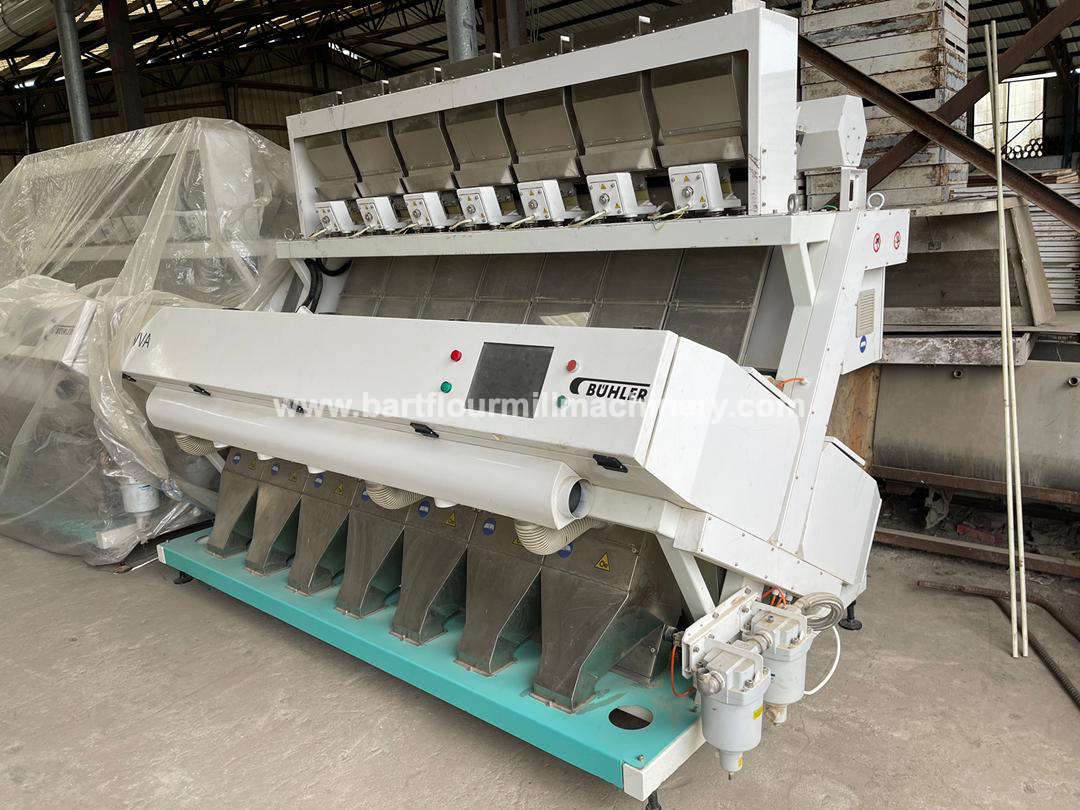 Used Buhler Flour Milling wheat corn rice Color Sorter Machines