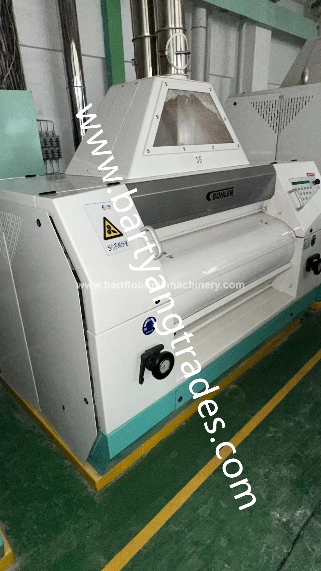 Used Buhler flour mill MDDQ 250-1250