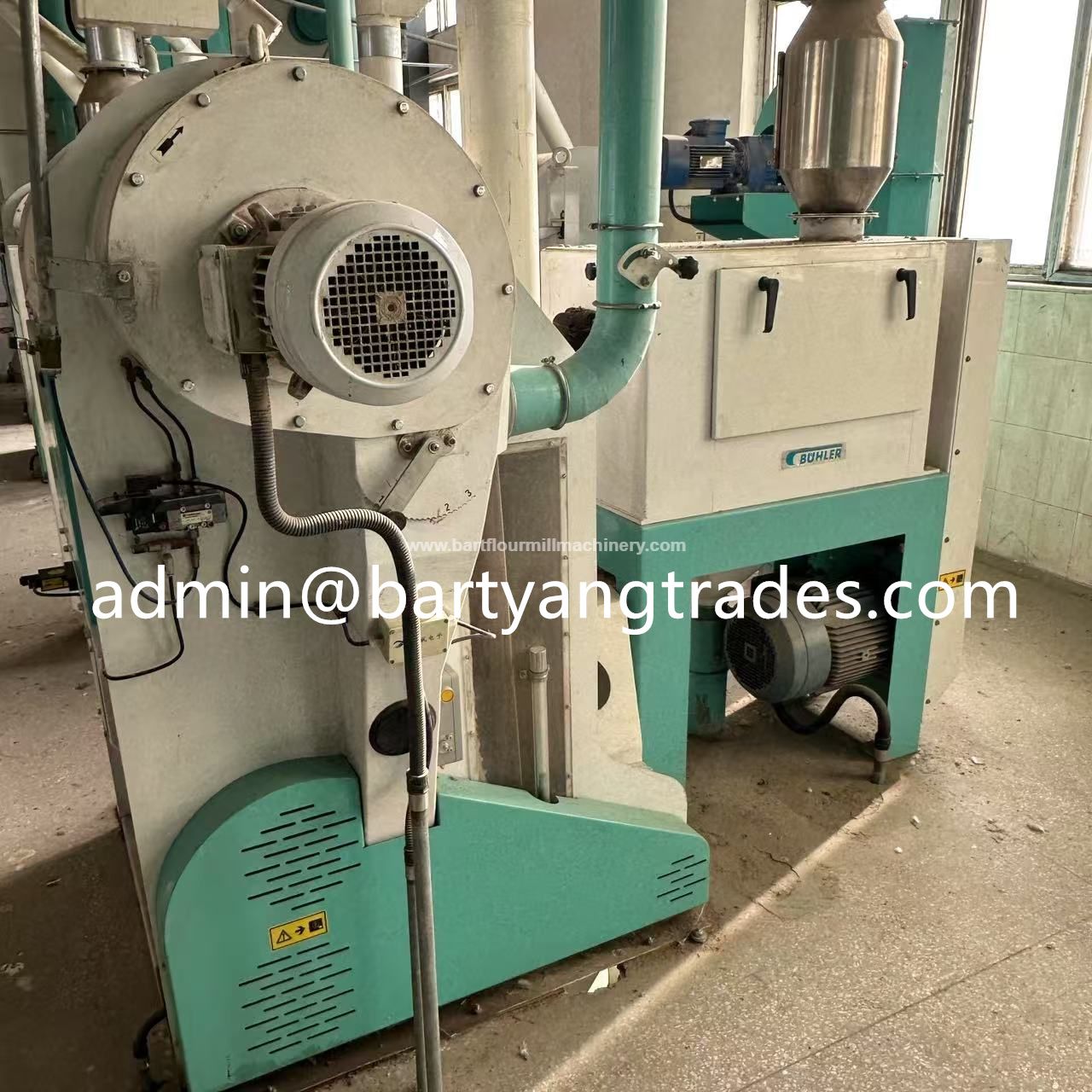 Used Bühler Air-recycling Aspirator MVSR-100
