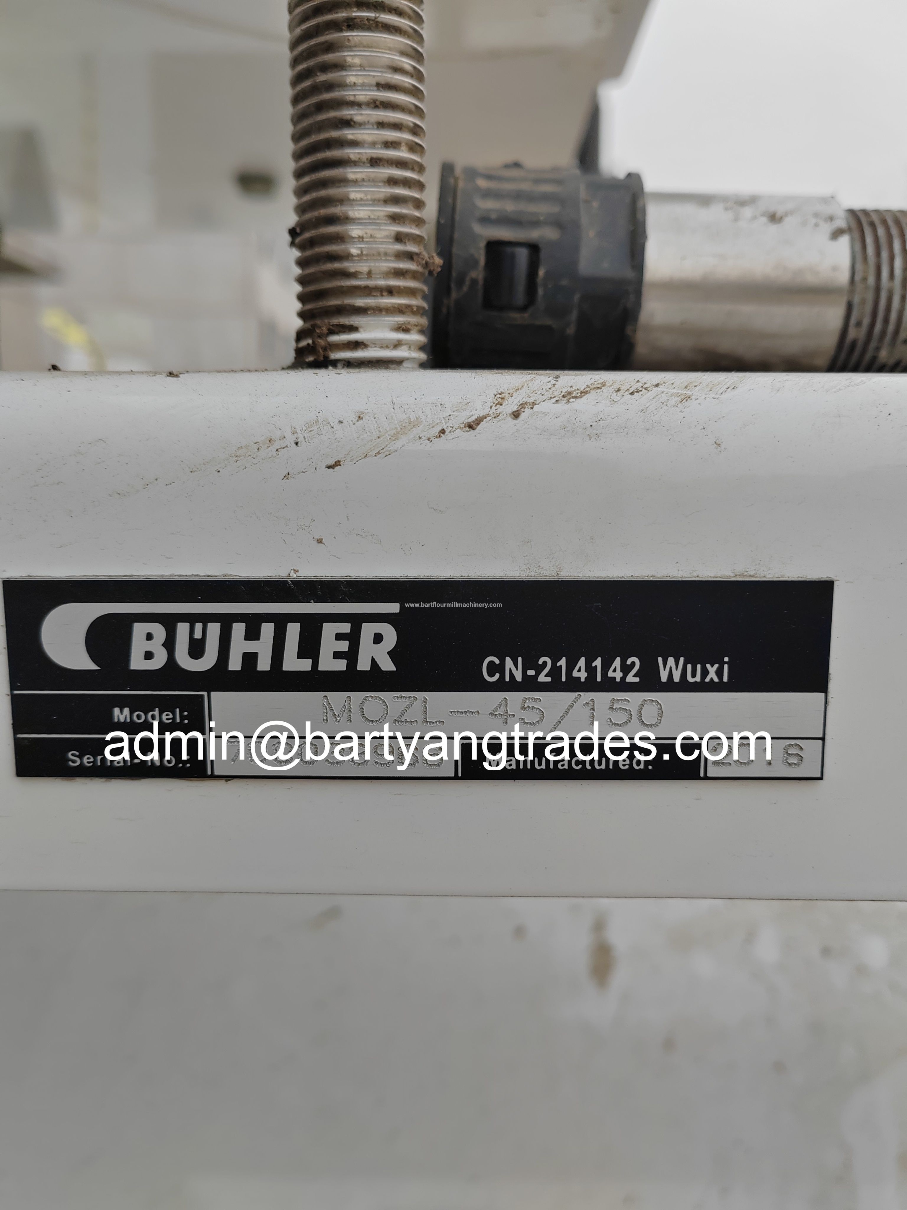 old Buhler Dampener MOZL45/150