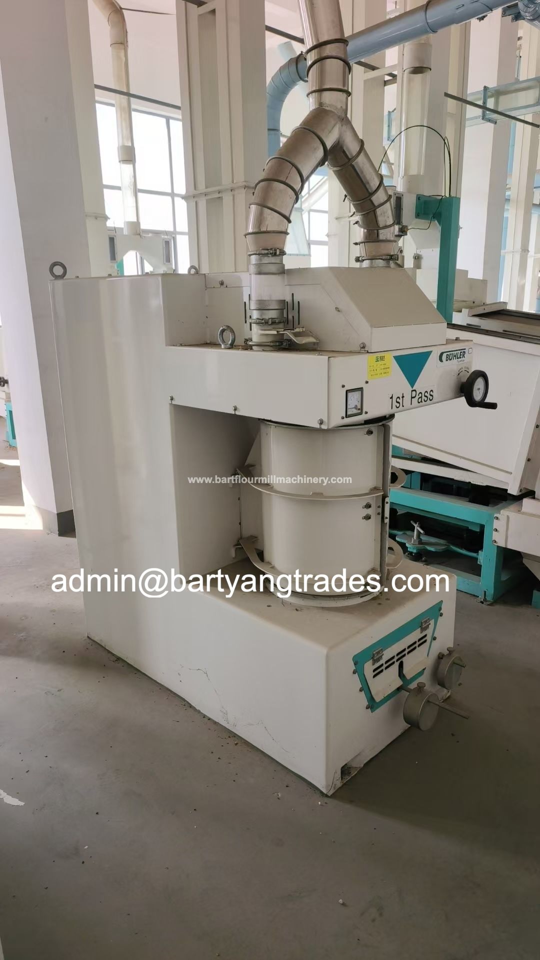 Used Buhler TopWhitener BSPB